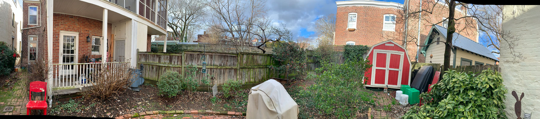 Landscape Design Church Hill Richmond Before