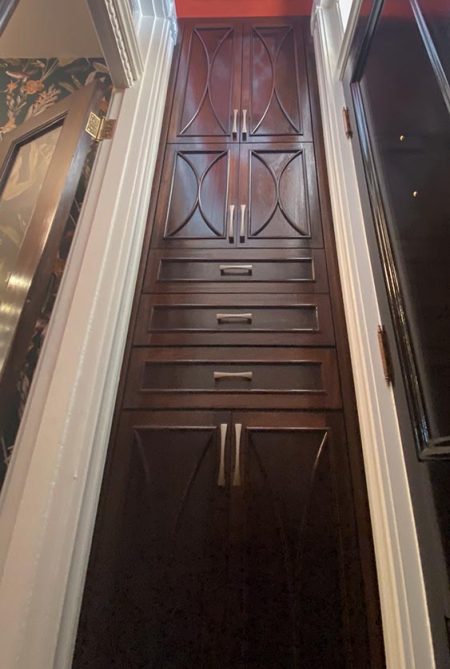 Custom millwork and cabinet for a historic home renovation