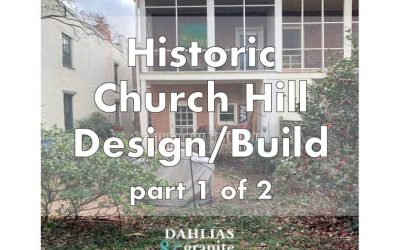 Historic Church Hill Richmond Build – Part 1