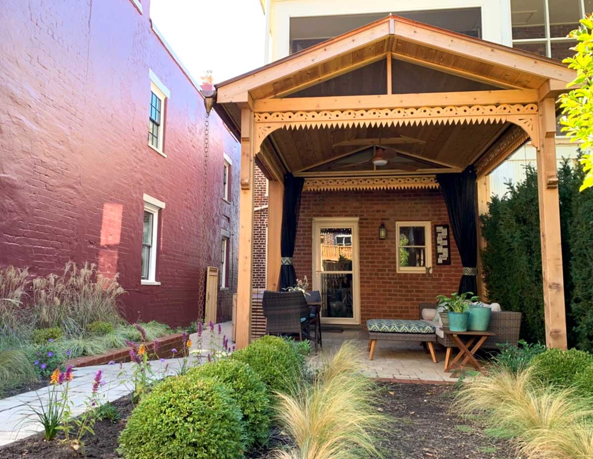 Historic home indoor-outdoor living at an 1889 Victorian