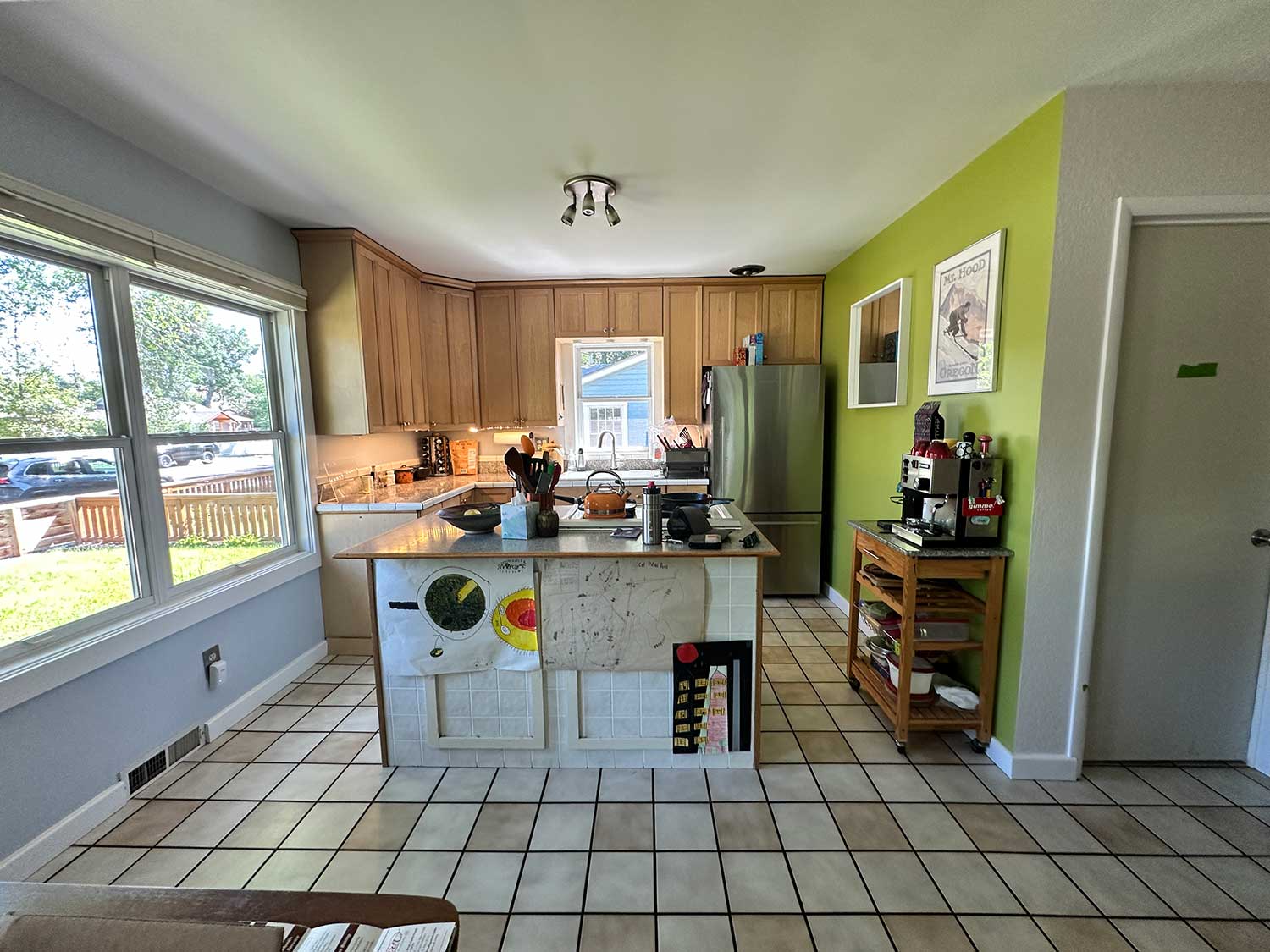 1961 MCM Kitchen Before