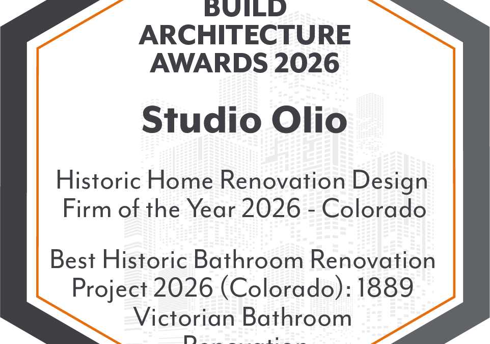 Studio Olio Named Historic Home Renovation Design Firm of the Year 2026