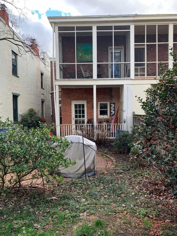 BEFORE - Victorian Home indoor outdoor living